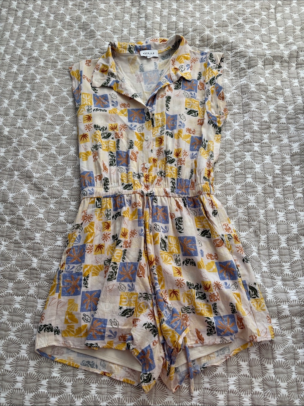 Gilli Linen One-Piece Romper